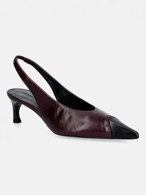 Rotate szpilki skórzane