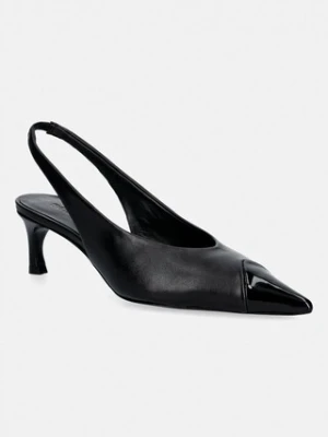 Rotate szpilki skórzane