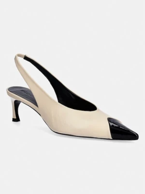 Rotate szpilki skórzane