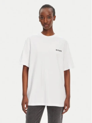ROTATE T-Shirt 112445400 Biały Oversize