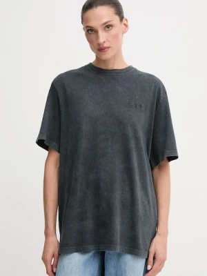 Rotate t-shirt bawełniany 0 damski kolor czarny 112445100