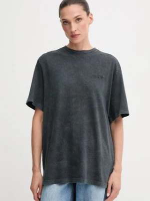 Rotate t-shirt bawełniany 0 damski kolor czarny 112445100