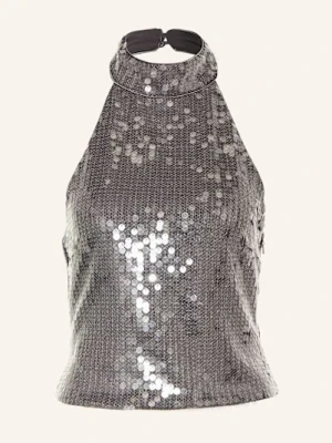 Rotate Top Z Cekinami schwarz