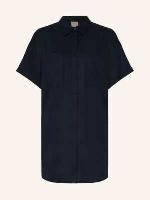 Rouge Vila Koszula Oversize blau