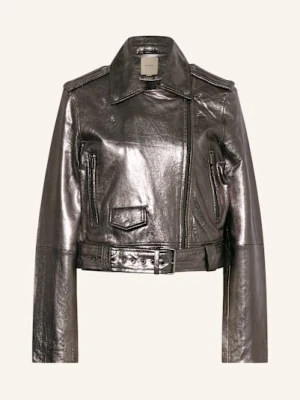 Rouge Vila Kurtka Skórzana silber