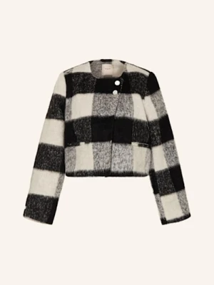 Rouge Vila Żakiet Pudełkowy schwarz