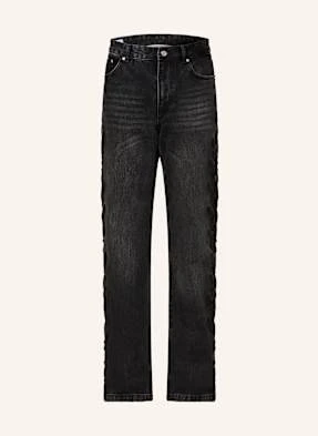 Rough. Jeansy Wide Leg Amity Regular Fit schwarz