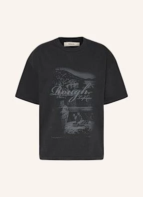 Rough. T-Shirt Vintage Taverna schwarz