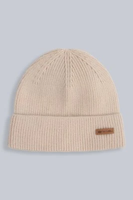 Rowan Beanie - Beige Animal