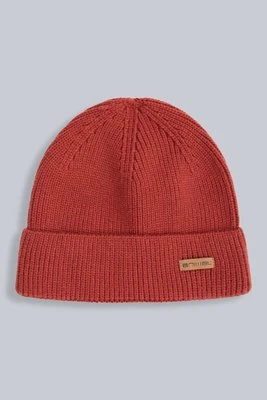 Rowan Beanie - Orange Animal