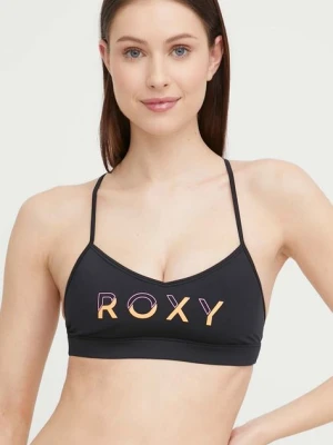 Roxy biustonosz kąpielowy kolor biały lekko usztywniona miseczka