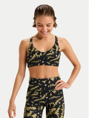 Roxy Biustonosz sportowy Heart Into It Pt ERJKT04012 Czarny