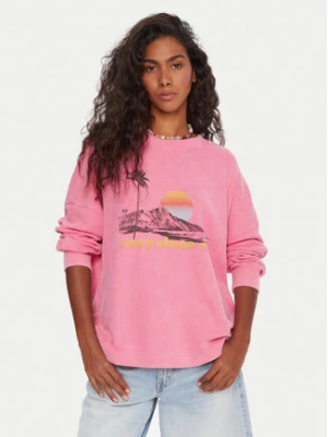 Roxy Bluza Eastside ERJKT04322 Różowy Boxy Fit