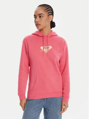 Roxy Bluza ERJFT05028 Różowy Regular Fit