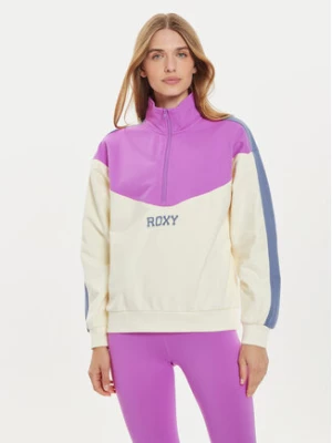 Roxy Bluza Essential Energy ERJFT04860 Różowy Loose Fit