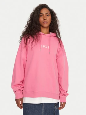 Roxy Bluza Lineup ERJFT05016 Różowy Oversize