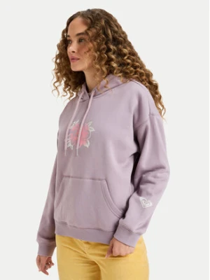 Zdjęcie produktu Roxy Bluza Perfect Place Brushed ERJFT05032 Fioletowy Regular Fit
