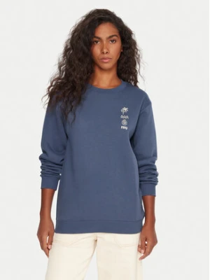 Roxy Bluza Surf Stoked ERJFT05018 Niebieski Regular Fit