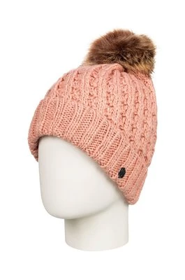 Roxy czapka dziecięca kolor różowy