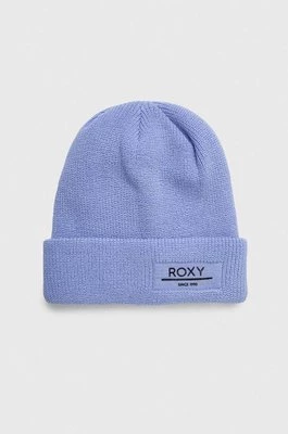 Roxy czapka kolor niebieski