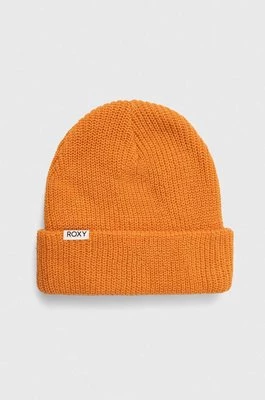 Roxy czapka kolor pomarańczowy