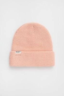 Roxy czapka kolor różowy