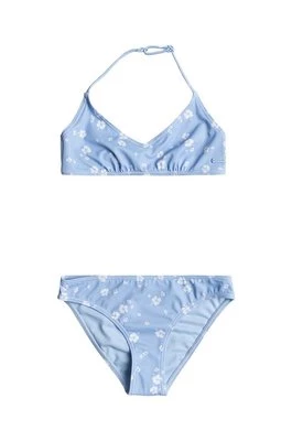 Roxy dwuczęściowy strój kąpielowy dziecięcy DREAMER TRI kolor niebieski