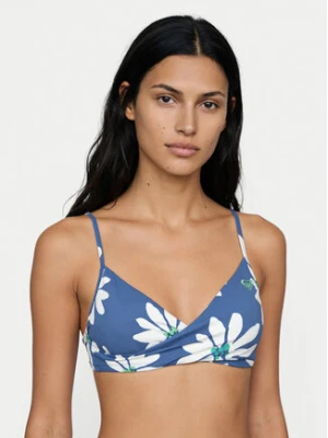 Roxy Góra od bikini Printed Essentials ERJX305694 Niebieski