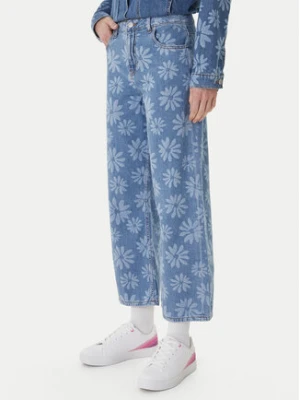 Roxy Jeansy Boogie Night ERJDP03323 Niebieski Wide Leg