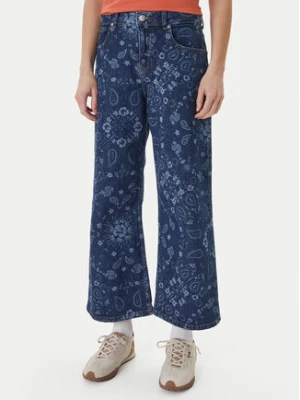 Roxy Jeansy Boogie Night ERJDP03332 Niebieski Wide Leg