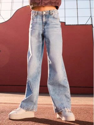 Roxy Jeansy Milla ERGDP03080 Niebieski Wide Leg