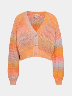 Roxy Kardigan Sundaze Sweater Swtr ARJSW03307 Różowy Regular Fit