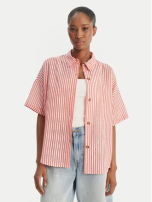 Roxy Koszula Beachy Nostalgia ERJWT03738 Różowy Relaxed Fit