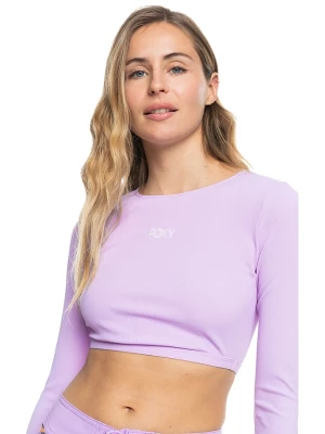 Roxy Koszulka w kolorze fioletowym rozmiar: L