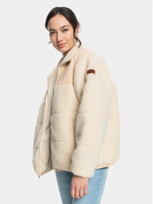 Roxy Kożuch Miracle Mile Jckt ERJJK03569 Beżowy Regular Fit