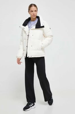 Roxy kurtka damska kolor beżowy zimowa