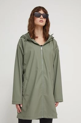 Roxy kurtka damska kolor zielony przejściowa oversize ERJJK03589
