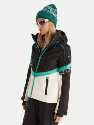 Roxy Kurtka narciarska Peak Chic Softshell Jk ERJTJ03512 Czarny Slim Fit