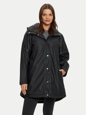 Roxy Kurtka przeciwdeszczowa Rain Road ERJJK03608 Czarny Regular Fit