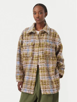 Roxy Kurtka koszulowa Over And Above ERJPF03234 Zielony Regular Fit