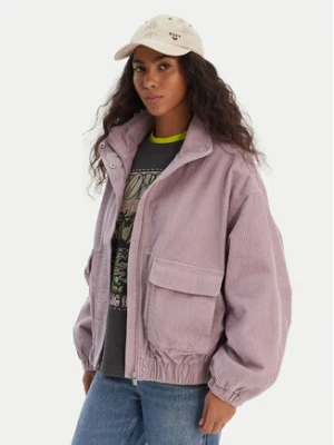 Roxy Kurtka przejściowa Slow Song II ERJJK03646 Fioletowy Relaxed Fit