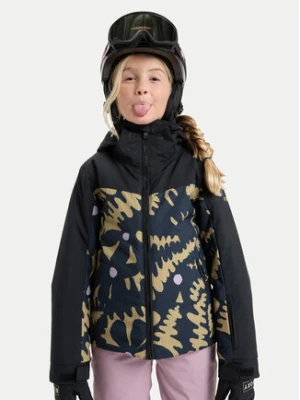 Roxy Kurtka snowboardowa Free Jet Block ERGTJ03197 Czarny Slim Fit