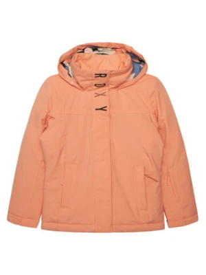 Roxy Kurtka snowboardowa Galaxy ERGTJ03179 Koralowy Regular Fit