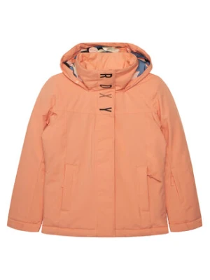 Roxy Kurtka snowboardowa Galaxy ERGTJ03179 Koralowy Regular Fit