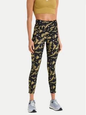 Roxy Legginsy Heart Into It Ankle ERJNP03942 Czarny Slim Fit