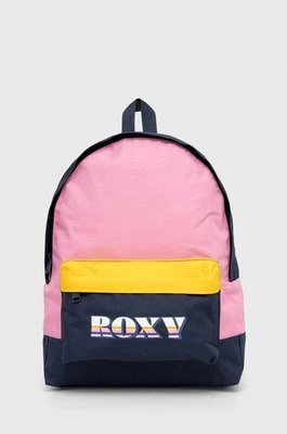 Roxy plecak damski kolor granatowy duży wzorzysty