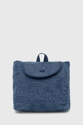 Roxy plecak damski kolor niebieski duży wzorzysty ERJBP04761