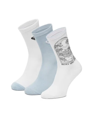 Roxy Skarpety długie AS_ROXY_05W_SS25 (3-PACK) Biały