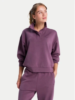 Roxy Spodnie dresowe Rise & Vibe Sweets ERJNP03660 Bordowy Regular Fit