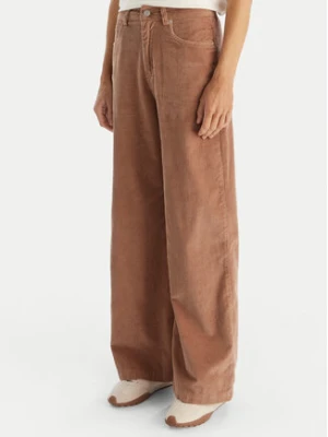 Roxy Spodnie materiałowe ERJNP03678 Brązowy Regular Fit